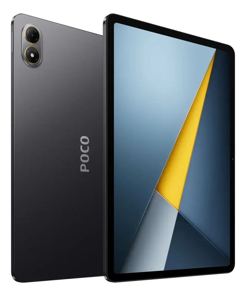 Tablet Xiaomi Poco Pad M1, 12,1 polegadas, 8GB de RAM, 256 GB ROM, Snapdragon 7s Gen4, Tela 2.5K de 120Hz 600 nits e Dolby Vision, 33W, Bateria de 12.000mAh