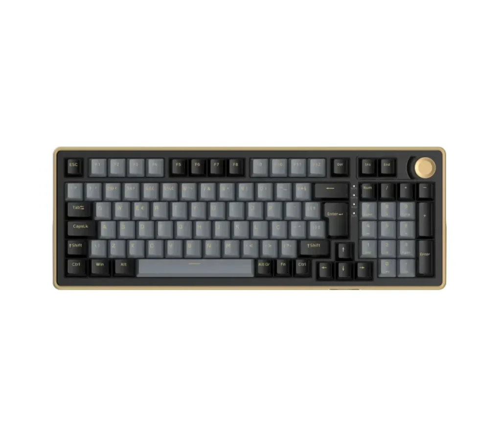 Teclado Magnetico Avell Volcano's MAG98 - RGB, Switch Magnético Haimu, 8000Hz, ABNT2, Knob de volume em Alumínio, USB-C - PR003318