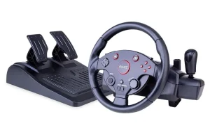Volante & Pedal Force Driving Dazz PS4/PS3/PC/XBOXONE/XBOX360 Preto – 62000152
