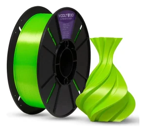 Voolt3D PLA VSILK Pla Cor Verde Neon Filamento Premium 1kg