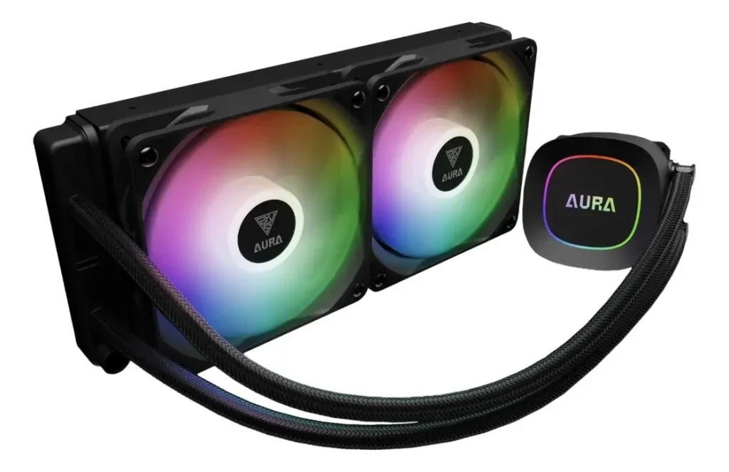 Water Cooler Gamdias Aura GL240 Lite ARGB Preto