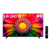 Smart TV 65″ 4K LG UHD ThinQ AI 65UR8750PSA HDR Bluetooth Alexa Google Assistente Airplay2 3 HDMI