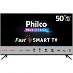 Smart TV Philco 50″ PTV50G70SBLSG Ultra HD 4K Tela Infinita Quadcore e App Store