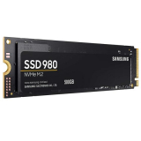 SSD Samsung 500GB, M.2, NVMe 980, Leitura 3100MB/s e Gravação 2600MB/s – MZ-V8V500BW