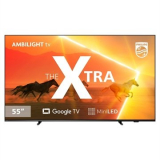 Smart TV 55″ Mini LED 4K 120 Hz Philips THE XTRA 55PML9118/78, Google TV, Ambilight, P5, DTS Play-Fi, Freesync, Dolby Vision Atmos, 40 WRMS