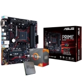 Kit Upgrade Gamer AMD Ryzen 5 3600 Placa mãe ASUS PRIME B450M Gaming/BR Skill Renew