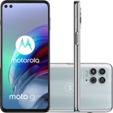 Motorola Moto G100 256GB Luminous Sky 5G Tela 6.7” Câmera Quádrupla 64MP Selfie Dupla 16MP Android 11