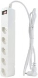iClamper Energia 5 Tomadas – Filtro de Linha + DPS – Branco, Comprimento do cabo de entrada: 1m