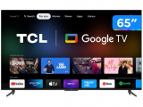 Smart TV LED 65″ 4K TCL 65P735 Google TV, HDR, Dolby Vision Atmos, ALLM, WiFi Dual Band, Bluetooth Integrado, Comando de Voz à Distância