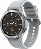 Galaxy Watch4 Classic BT 46mm Samsung Prata com 1,4″, Pulseira de FKM, Wi-Fi, Bluetooth e 16GB