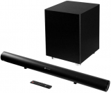 Soundbar 2.1 Canais Bluetooth 280W RMS com Subwoofer sem Fio e Entrada Óptica | GT