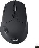Mouse sem fio Logitech M720 Triathlon com Tecnologia FLOW, USB Unifying ou Bluetooth para até 3 dispositivos e Pilha Inclusa