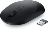 Mouse sem fio e Bluetooth Dell MS3320W Preto