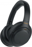 Headphone Sony WH-1000XM4 Preto sem fio Bluetooth e com Noise Cancelling (cancelamento de Ruído) | WH-1000XM4BMUC