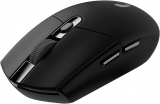 Mouse Gamer Sem Fio Logitech G305 LIGHTSPEED com 6 Botões Programáveis e Até 12.000 DPI – Preto