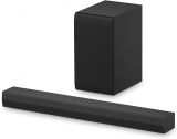 Soundbar LG S40T – 300W RMS, Conexão Bluetooth, 2.1 Canais, AI Sound Pro, Wow Interface, Sem fios, Conexões Múltiplas