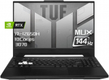 ASUS TUF Dash 15,6″ FHD 144Hz 2022 – Intel Core i7 12650H (10 núcleos) – DDR5 – RTX 3070 MUX – Thunderbolt 4, WiFi 6, Win11, preto, com HDMI (16GB DDR5 | 512gb PCIe SSD)