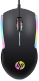 Mouse HP Gamer USB M160 Preto – Sensor Óptico Ambidestro Resoluções até 1000 DPI e Iluminação Multicolor – 7ZZ79AA