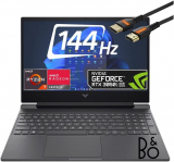 Notebook HP Victus 15.6″ FHD IPS Gaming Laptop – AMD Ryzen 7 5800H – GeForce RTX 3050 Ti – 144Hz 1080p – Windows 11 WiFi 6E w/HDMI (32GB RAM | 1TB PCIe SSD)