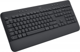 Teclado Sem Fio Logitech Signature K650 Com Apoio para as Mãos, Resistente a Derramamentos, Teclado Numérico, Conexão Bluetooth ou Receptor USB Logi Bolt e Layout US INTL