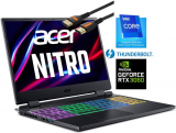 Acer Nitro IPS de 5,0 – 15,6 polegadas 144 Hz – Intel Core i5 12ª geração 12500H (12 núcleos, 2,50 GHz) – NVIDIA GeForce RTX 3060 – Thunderbolt 4 – Windows 11 – Laptop para jogos – com HDMI (16 GB de RAM | SSD PCIe de 512 GB)