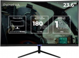 Monitor Gamer Curvo Mancer Valak 24, Full HD, 1ms, 180Hz, FreeSync e G-Sync, HDMI/Displayport, MCR-VKZ180H-BL01