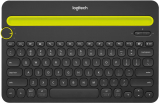 Teclado sem fio Logitech K480 com Suporte Integrado para Smartphone e Tablet, Conexão Bluetooth para até 3 dispositivos e Pilha Inclusa