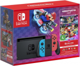 Console Nintendo Switch Joy-Con + Mario Kart 8 Digital + 3 Meses Assinatura Nintendo Switch Online