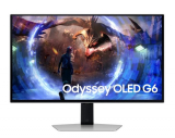 Monitor Gamer Samsung Odyssey OLED G6 27” QHD OLED 360Hz 0,03 ms – Prata