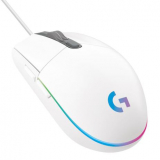 Mouse Gamer Logitech G203 RGB Lightsync, 6 Botões, 8000 DPI, Branco – 910-005794