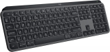 Teclado sem fio Logitech MX Keys S com Clique Silencioso, Teclas Programáveis, Iluminação Inteligente, Conexão Bluetooth ou Receptor USB Logi Bolt e Bateria Recarregável – Grafite