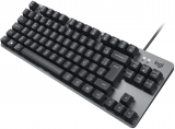 Teclado Mecânico com fio Logitech K835 TKL com Estrutura de Alumínio e Switch Red Linear