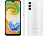 Smartphone Samsung Galaxy A04s 64GB Branco 4G – Octa-Core 4GB RAM 6,5” Câm. Tripla + Selfie 5MP