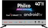 Smart Tv Philco Tela 40 Polegadas, Resolução Full Hd Com Inteligência Artificial Google Assistente – Tv Ptv40g71agbl Led