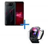 Smartphone Asus ROG Phone 6 256GB Preto 5G – 12GB RAM 6,78” Câm. Tripla + Selfie 12MP + Acessório ASUS AeroActive Cooler 6 Preto