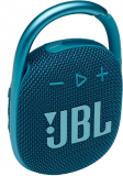 Caixa de Som Portátil JBL Clip4 com Bluetooth e à Prova D’água 5W – Azul