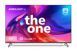 Google TV Philips THE ONE 55″ Ultra HD 4K, 120 Hz, Ambilight, Chromecast, Dolby Vision/Atmos, Play-Fi, Game Bar 55PUG8808/78