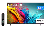 Smart TV 55″ 4K UHD QNED LG 55QNED85TSA LCD LED Quantum Dot Nanocell 120Hz Wi-Fi Bluetooth com Alexa 4 HDMI 2 USB