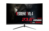 Monitor Gamer SuperFrame Precision, 23.6 Pol, Curvo, Full HD, 1ms, 180Hz, 99% sRGB, FreeSync, HDMI/DP, SFP2415 FHD