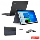 Notebook Lenovo Yoga 7i 2 Em 1, Intel Core i7 1165G7, 8GB, 256GB SSD, 14″ + Case para Notebook + Mouse Optico Wireless Yoga