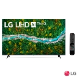 Smart TV LG LED 4K UHD 65″ com Inteligência Artificial ThinQ, Smart Magic, Google Alexa e Wi-Fi – 65UP7750PSB