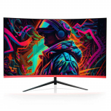 Monitor Gamer Concórdia 27p, Curvo, LED Full HD, 100Hz, HDMI, VGA – Cz270f