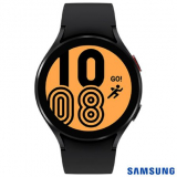 Galaxy Watch4 BT 40 mm Samsung Preto com 1,2″, Pulseira de Fluorelastômero, Bluetooth e 16GB – SM-R860NZKPZTO