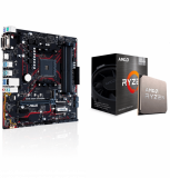 Kit Processador AMD Ryzen 5 5600G, 3.9GHz (4.4GHz Max Turbo), AM4, Vídeo Integrado, 6 Núcleos + Placa-Mãe Asus Prime B450M Gaming/BR, AMD AM4