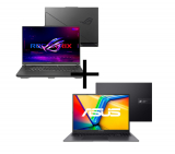 Notebook Gamer ROG Strix G16 G614JU-N3367 Eclipse Gray + Notebook ASUS Vivobook 16X K3605ZF-N1421 Indie Black