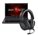 Notebook Gamer Acer Nitro V15 ANV15-51-57WS i5 13ªGen Linux Gutta 8GB RAM 512GB SSD RTX 3050 6GB 15.6′ FHD 144Hz + Headset Gamer Nitro NHW200 Gen 2