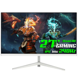 Monitor Gamer Duex, 27 Pol, Quad HD, IPS, 240Hz, 1ms, HDR, Flicker Free, FreeSync, HDMI/DP, White, DX270QGP240W