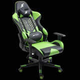 Cadeira Gamer SuperFrame Godzilla, Reclinável, Preto e Verde