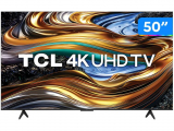 Smart TV 50″ 4K UHD LED TCL 50P755 Wi-Fi Bluetooth 3 HDMI 1 USB