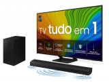 Samsung Smart TV 75 polegadas QLED 4K 120hz 75Q70D + Soundbar Q800D 5.1.2 canais